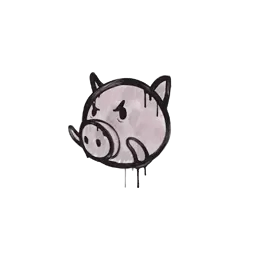 Sealed Graffiti | Piggles (War Pig Pink)