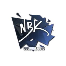 Sticker | NBK- | Cologne 2016