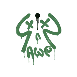 Sealed Graffiti | Recoil AWP (Jungle Green)