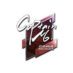 Sticker | captainMo (Foil) | Boston 2018