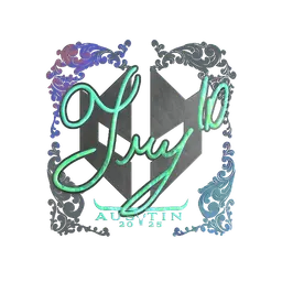 Sticker | TRY (Holo) | Austin 2025