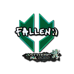 Sticker | FalleN (Glitter) | Antwerp 2022