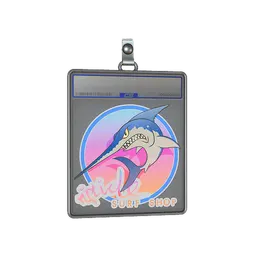 Sticker Slab | Miami Stabbyfish