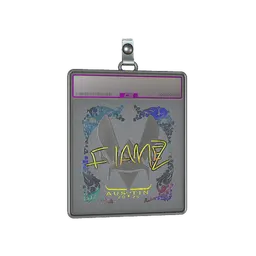 Sticker Slab | FlameZ (Holo) | Austin 2025