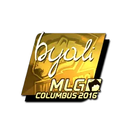 Sticker | byali (Gold) | MLG Columbus 2016