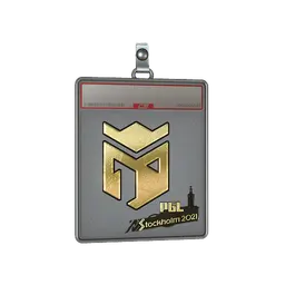 Sticker Slab | Entropiq (Gold) | Stockholm 2021