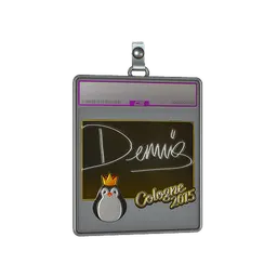 Sticker Slab | dennis (Foil) | Cologne 2015