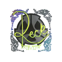 Sticker | reck (Holo) | Austin 2025