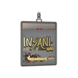 Sticker Slab | insani (Gold) | Shanghai 2024