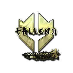 Sticker | FalleN (Gold) | Antwerp 2022