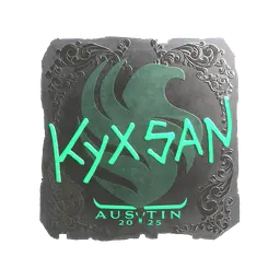 Sticker | kyxsan (Foil) | Austin 2025