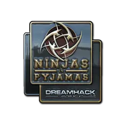 Sticker | Ninjas in Pyjamas (Foil) | DreamHack 2014