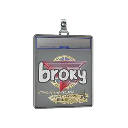 Sticker Slab | broky (Champion) | Antwerp 2022