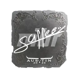 Sticker | saffee (Foil) | Austin 2025