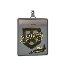 Sticker Slab | sh1ro (Gold) | Stockholm 2021