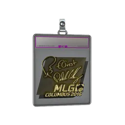 Sticker Slab | f0rest (Gold) | MLG Columbus 2016