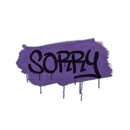 Sealed Graffiti | Sorry (Monster Purple)