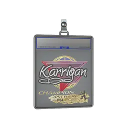 Sticker Slab | karrigan (Champion) | Antwerp 2022