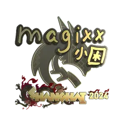 Sticker | magixx (Gold) | Shanghai 2024