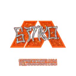 Sticker | STYKO (Glitter) | Copenhagen 2024