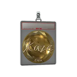 Sticker Slab | Kaze (Gold) | Katowice 2019