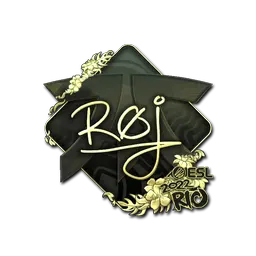 Sticker | roeJ (Gold) | Rio 2022