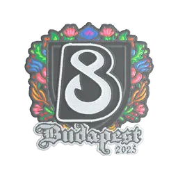 Sticker | B8 (Embroidered) | Budapest 2025