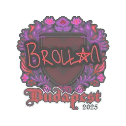 Sticker | Brollan | Budapest 2025