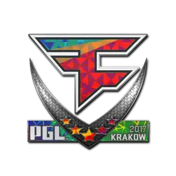 Sticker | FaZe Clan (Holo) | Krakow 2017