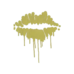 Sealed Graffiti | Kiss (Tracer Yellow)