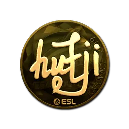 Sticker | hutji (Gold) | Katowice 2019