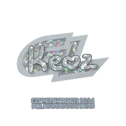Sticker | Keoz (Glitter) | Copenhagen 2024