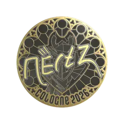 Sticker | NertZ (Gold) | Cologne 2026