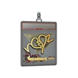 Sticker Slab | ropz (Gold) | Shanghai 2024