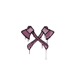 Sealed Graffiti | X-Axes (Princess Pink)