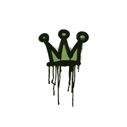 Sealed Graffiti | Little Crown (Battle Green)