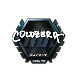 Sticker | coldzera (Foil) | London 2018