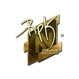 Sticker | RpK (Gold) | Boston 2018
