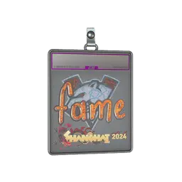 Sticker Slab | fame (Holo) | Shanghai 2024
