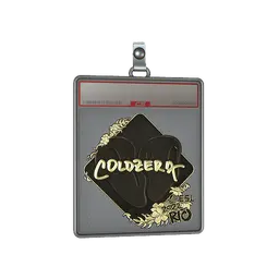 Sticker Slab | coldzera (Gold) | Rio 2022