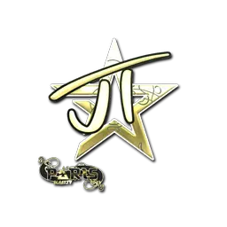 Sticker | JT (Gold) | Paris 2023