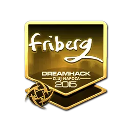 Sticker | friberg (Gold) | Cluj-Napoca 2015