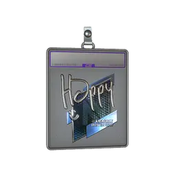 Sticker Slab | Happy (Foil) | Boston 2018