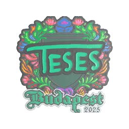 Sticker | TeSeS (Embroidered) | Budapest 2025