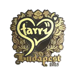 Sticker | Starry (Gold) | Budapest 2025