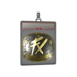 Sticker Slab | Fluxo (Gold) | Austin 2025