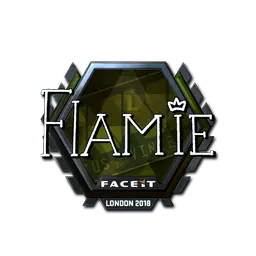 Sticker | flamie (Foil) | London 2018