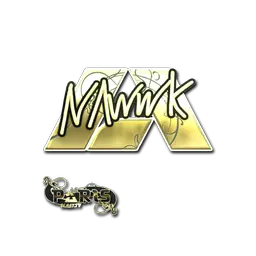 Sticker | nawwk (Gold) | Paris 2023