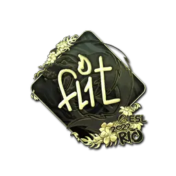 Sticker | FL1T (Gold) | Rio 2022