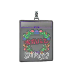 Sticker Slab | kauez (Embroidered) | Budapest 2025